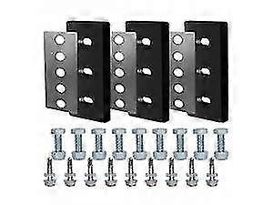 Snow Blower Impeller Modification Kit - 3/8Inch 3-Blade Universal, compatible Modifies 2-Stage Machine