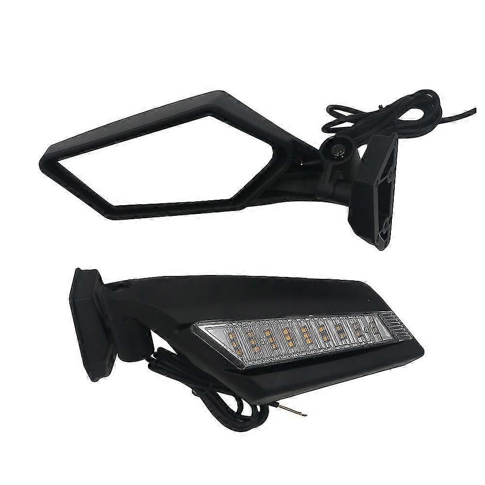 Utv specchietto retrovisore con indicatore di direzione a led specchietti laterali per Can Am Maverick X3 R Max Commander