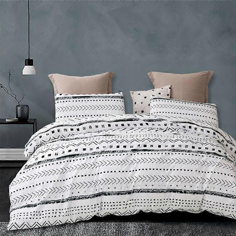 MIMIGO Comforter Set Twin 3 Piece Bed Sets Ultra Soft Microfiber Bedding For Bedroom Twin/Queen/king Size Quilt Set with Pillow Shams, Lightweight Be