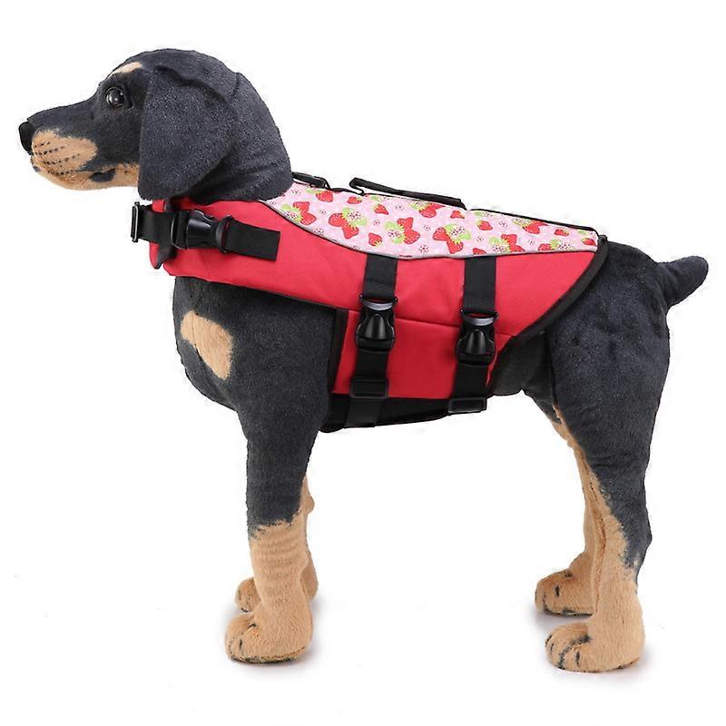 EVAGO Dog Life Jacket, Adjustable Dog Life Vest with Reflective Piping Ripstop Dog Lifesaver Pet Life Preserver with High Flotation for Small Medium a
