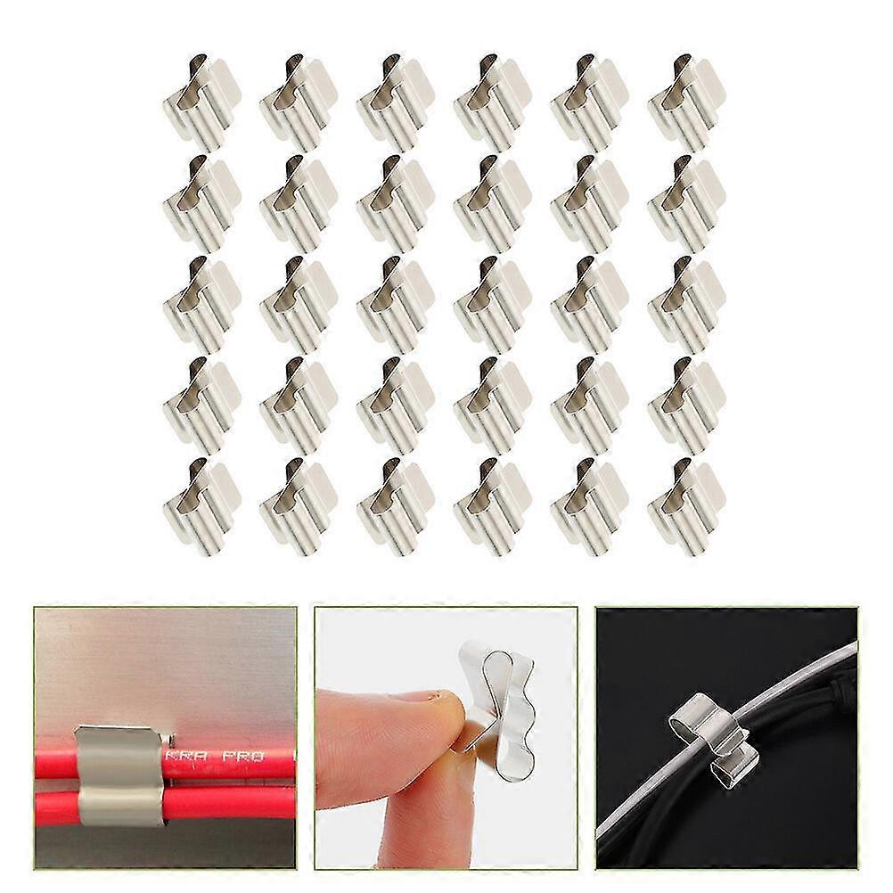 30pcs Solar Cable Clip Solar Panel Cable Wire Clips Photovoltaic Cable Clips
