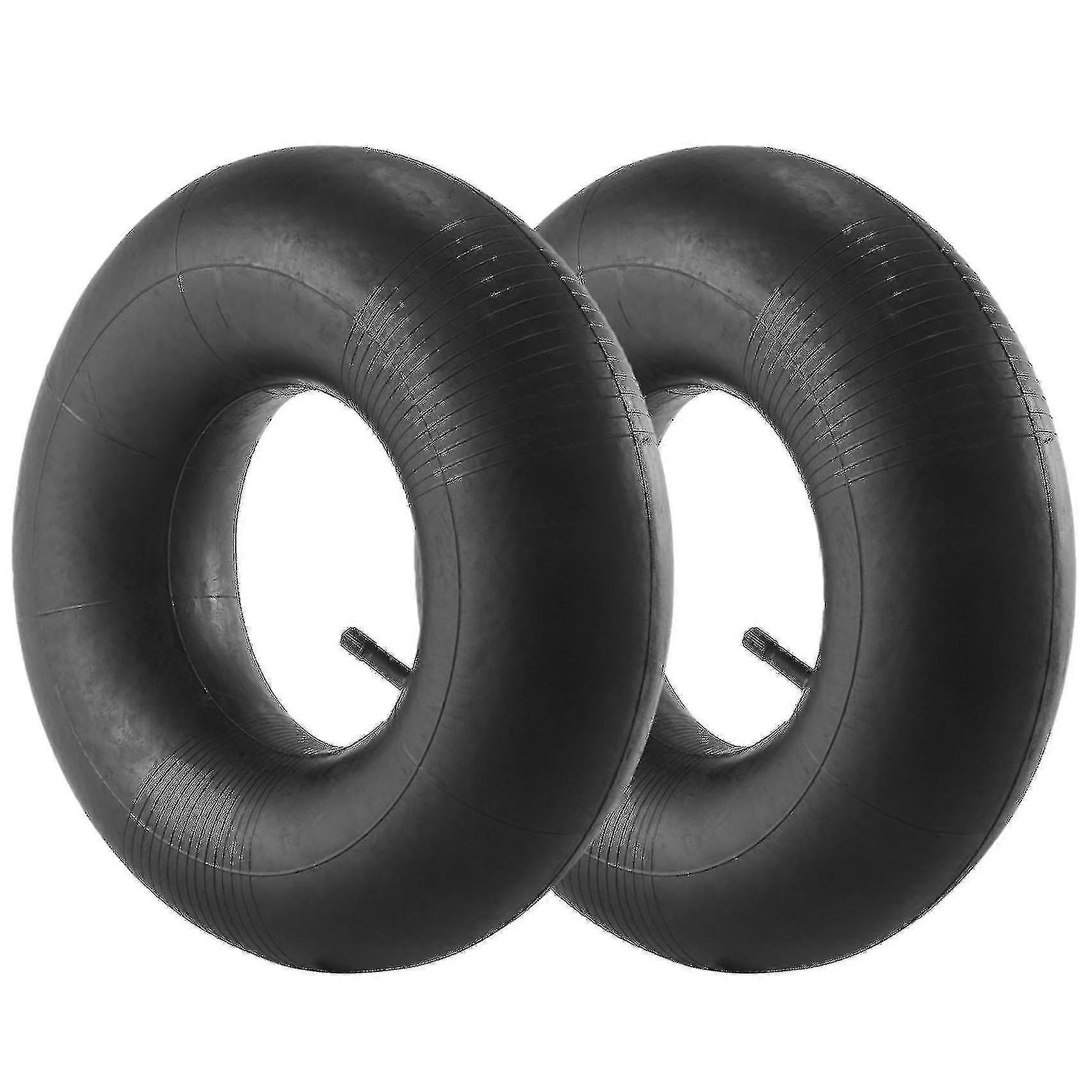 סט Wosawe של שני צמיגי דשא 15x6.00-6 צינור פנימי 15x6x6 Tr13 צמיג טרקטור מכסחת דשא