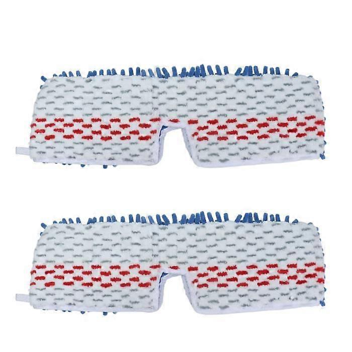 Mop Pad Dusting Mop Pad - - White - 2Pcs - Fiber