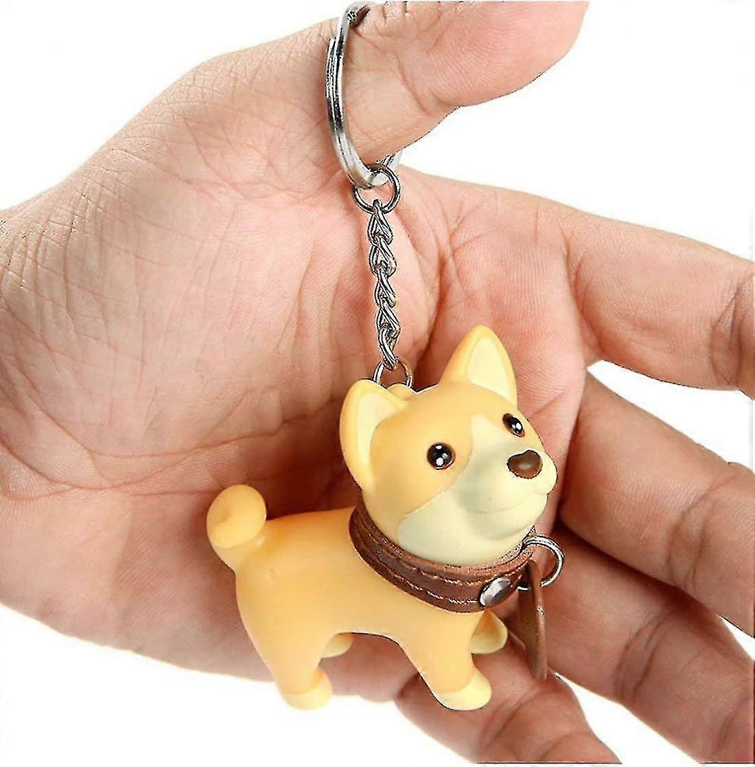 Koiran avaimenperä riipus, Shiba Inu Avainnippu Söpö Avaimenperä Auton Avaimenperä sopii aikuisille