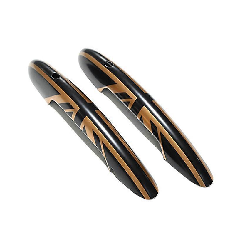 2PCS In Set Gloss Black Door Handle Cover Sticker Trim For MINI Cooper S JCW F56 F57 Car-Styling Exterior Parts Accessories