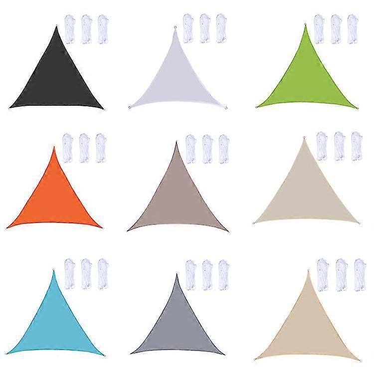 Parasole Vela Triangolo Sabbia Blocco UV Parasole Per Cortile Cortile Coperta Patio Giardino Attività all'aperto e strutture