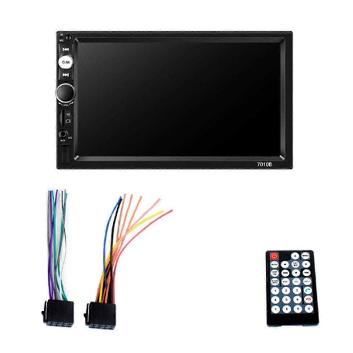 7inch 2DIN MP5 Player Car Radio Multimedia Universal with Bluetooth USB TF FM Wired Android Auto Carplay Auto Radio