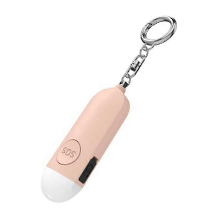 Self- Alarm Smart Tag Gps Tracker Portable Rechargeable Alarm Key Child Finder Pet Carmini Airta(pink)