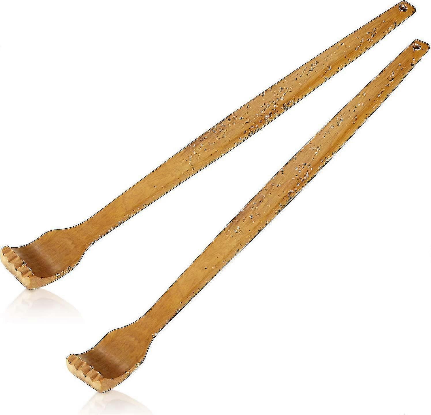 Wooden Back Scraper Handheld Manual Back Massager Long Back Scraper For Immediate Relief N