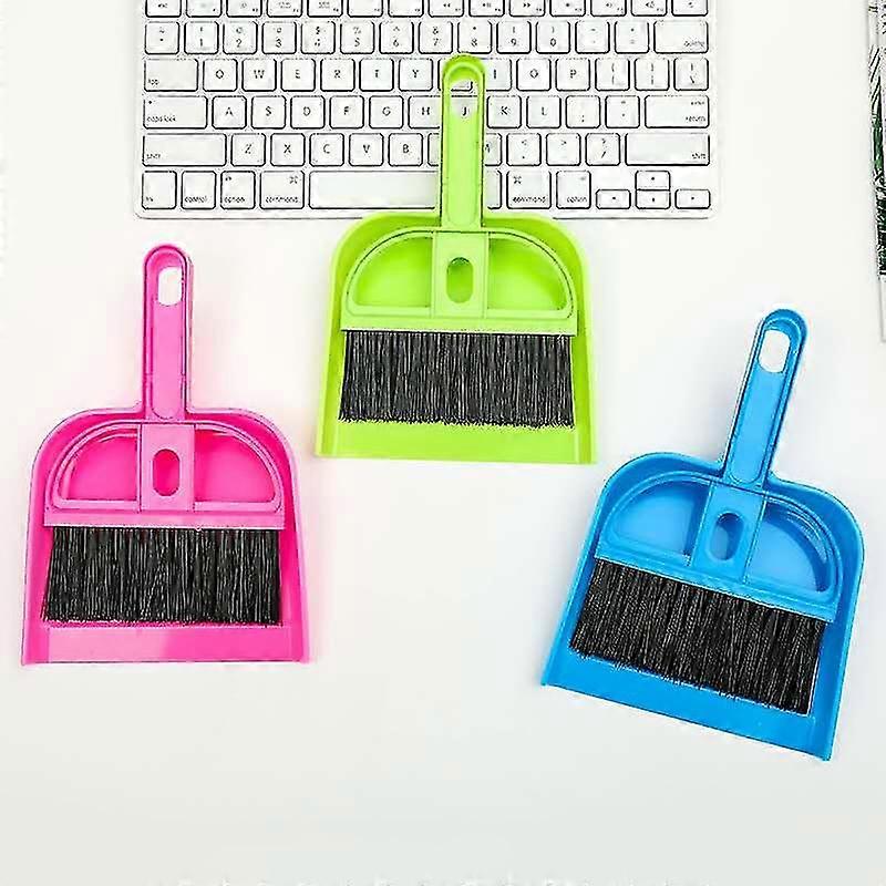 Mini Desktop Sweep Cleaning Brush Table S B -funct Can Be Hanging Desk Dpan Set 2020 The New