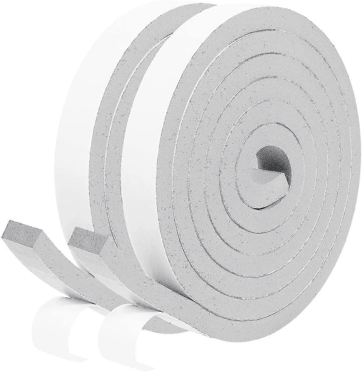 Self-adhesive Foam Insulation Seal 20mm X 10mm X 2m Windproof Door Draft Seal Shockproof Strip Seal