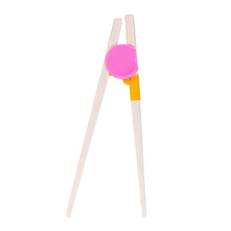 Children's Chopsticks, Training Learning Chopsticks Suitable For Children Children Beginners Left Or Right Hand (4 Pairs Of Pink Chopsticks)
