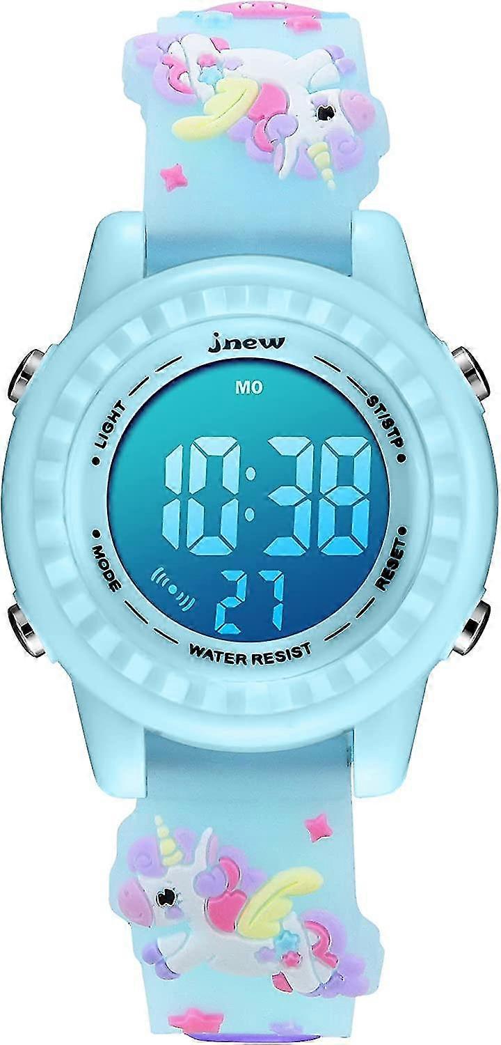 Blauw Meisjes Horloges Kinderhorloge Meisje Horloge Kind Tiener