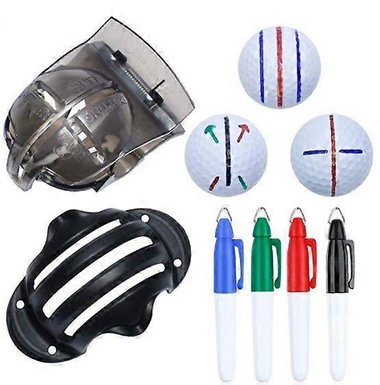 Golf Ball Line Drawing Marker Golf Ball Liner Golf Ball Marking Tool Kit