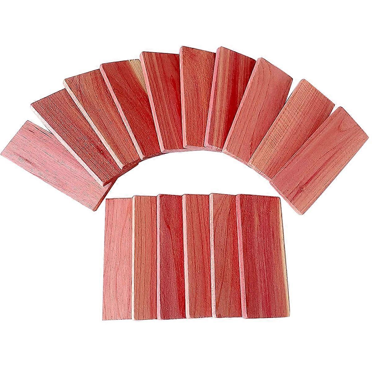 16 Pack Cedar Blocks for Closet,Red Cedar Blocks for , Aromatic Cedar Blocks for Closet and Drawer