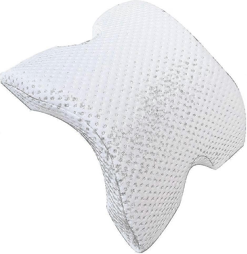 Multifunksjon Memory Foam Side Sleeper Arm Støtte Puter, Slow Rebound Par Neck Pillow Cushion