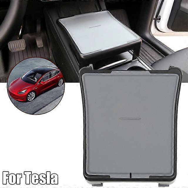 1pc New Battery Hold Down Clamp Auto Small Table Dining Tray For Tesla Central Control Plate Board Center Console Table Holder For Tesla Model 3/Y 21-
