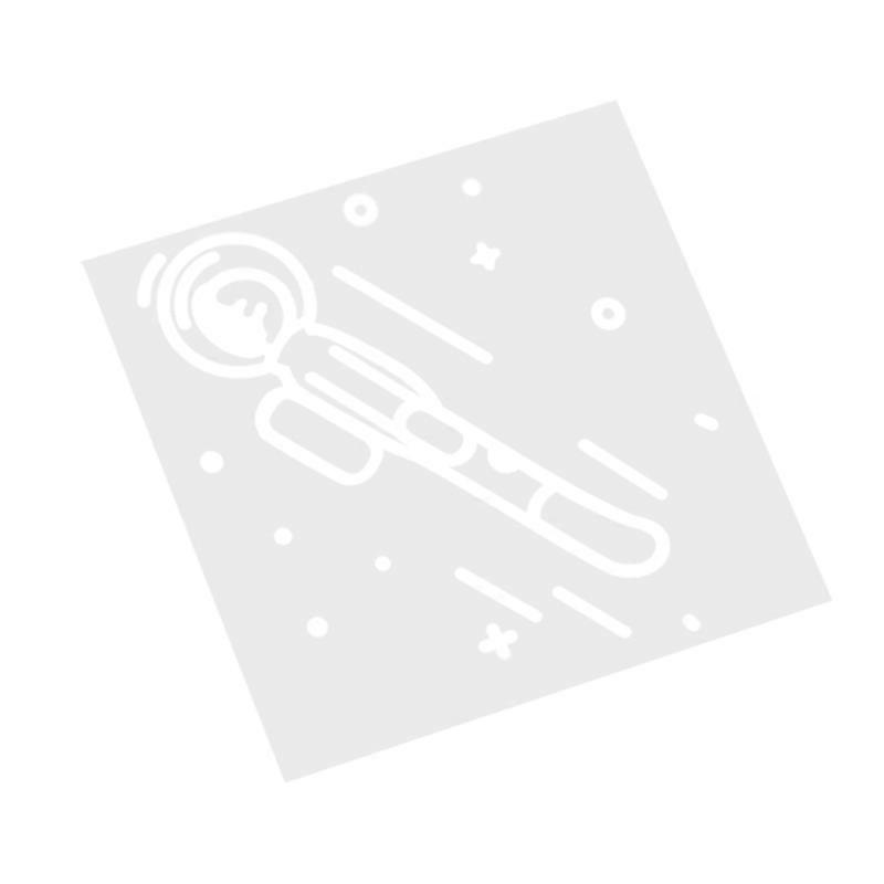 漫画の宇宙飛行士の車の窓の装飾Deaclカラフルな自動ビニールステッカー車のアクセサリー