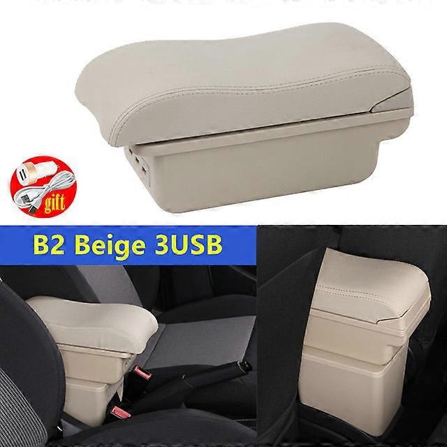 For Toyota Aygo X 2022 Armrest box For Toyota Aygo X Car Armrest Central Storage box Retrofit with USB Charging Car accessories
