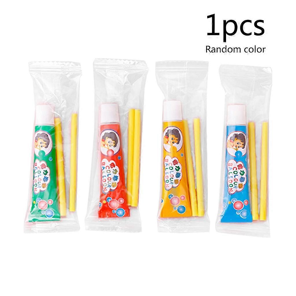 Safe Bubble Magic Toy Blowing Colorful Bubble Balls Competition Random Color Plastic Colorful Balloons Bubble Blow