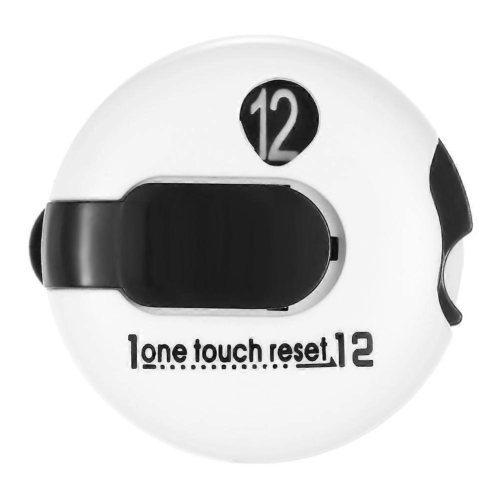 Small Golf Stroke Counter Mini Score Counter Simple Attachment Scorekeeper Golf One Reset Counter