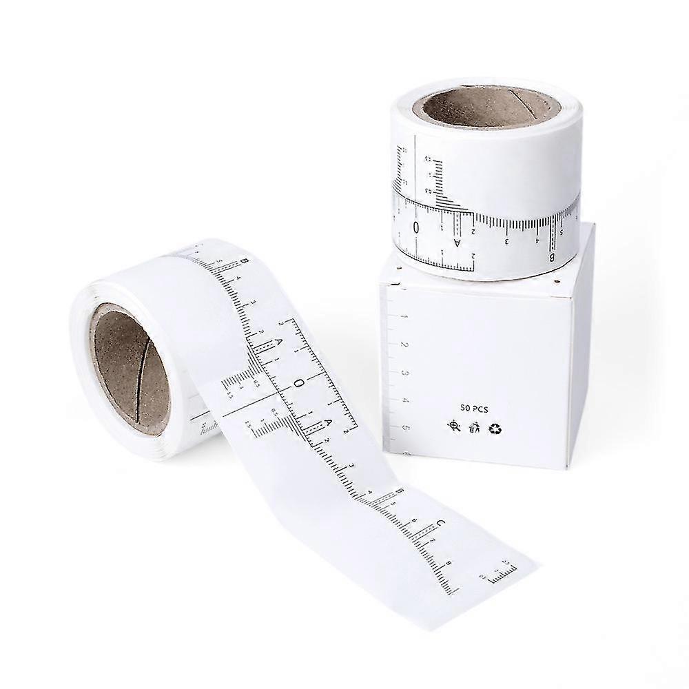 Disposable Eyebrow Ruler Sticker Auxiliary