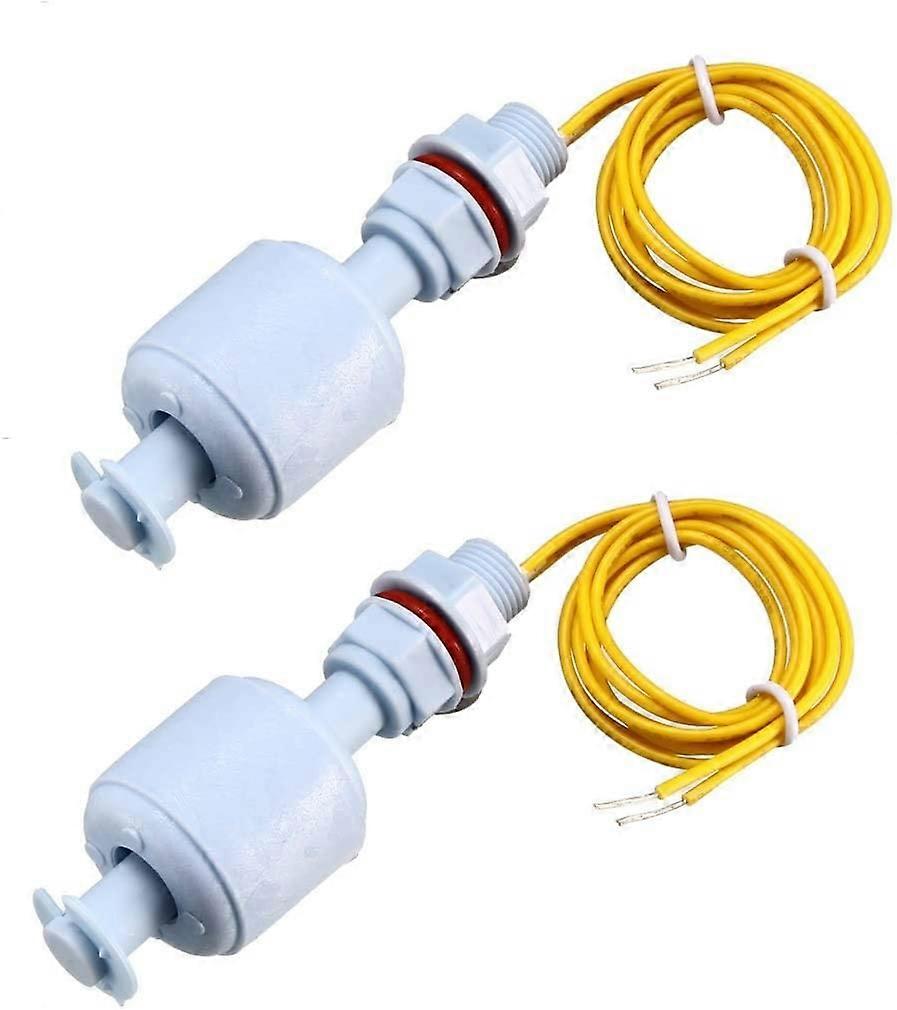 2pcs PP Float Switch for M10 Water Pump Tank Liquid Water Level Sensor, with cable