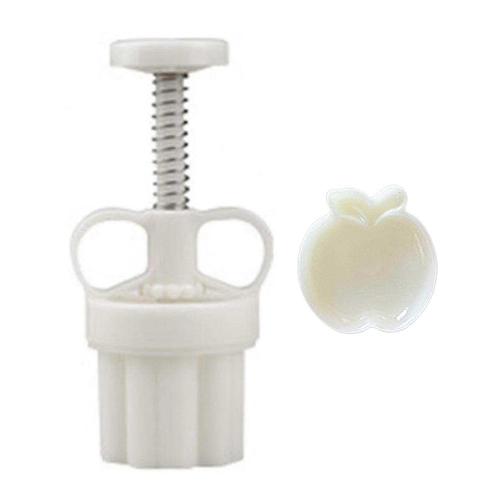 månekakeform små epler form DIY håndpress månekakekuttere konditorutstyr