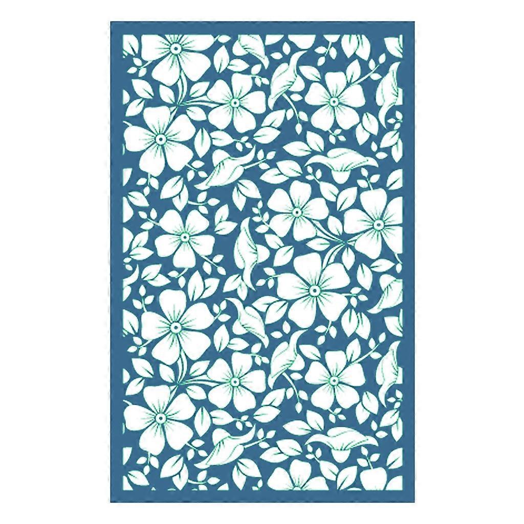 Flower Mesh-Screen Printing Reusable Silk Screen Stencils DIY T-Shirt Bag-Decor