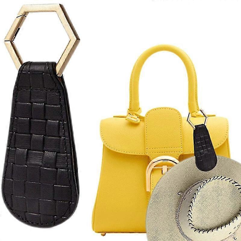 Hat Clip For Travel, 2pcs Pu Leather Hat Clip-MXBC