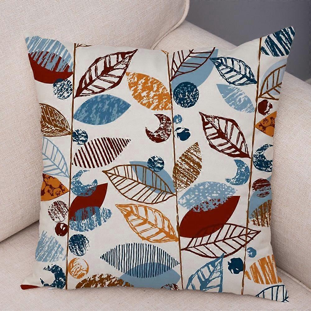 Tryck örngott Soffa Kuddfodral Design Stil -546