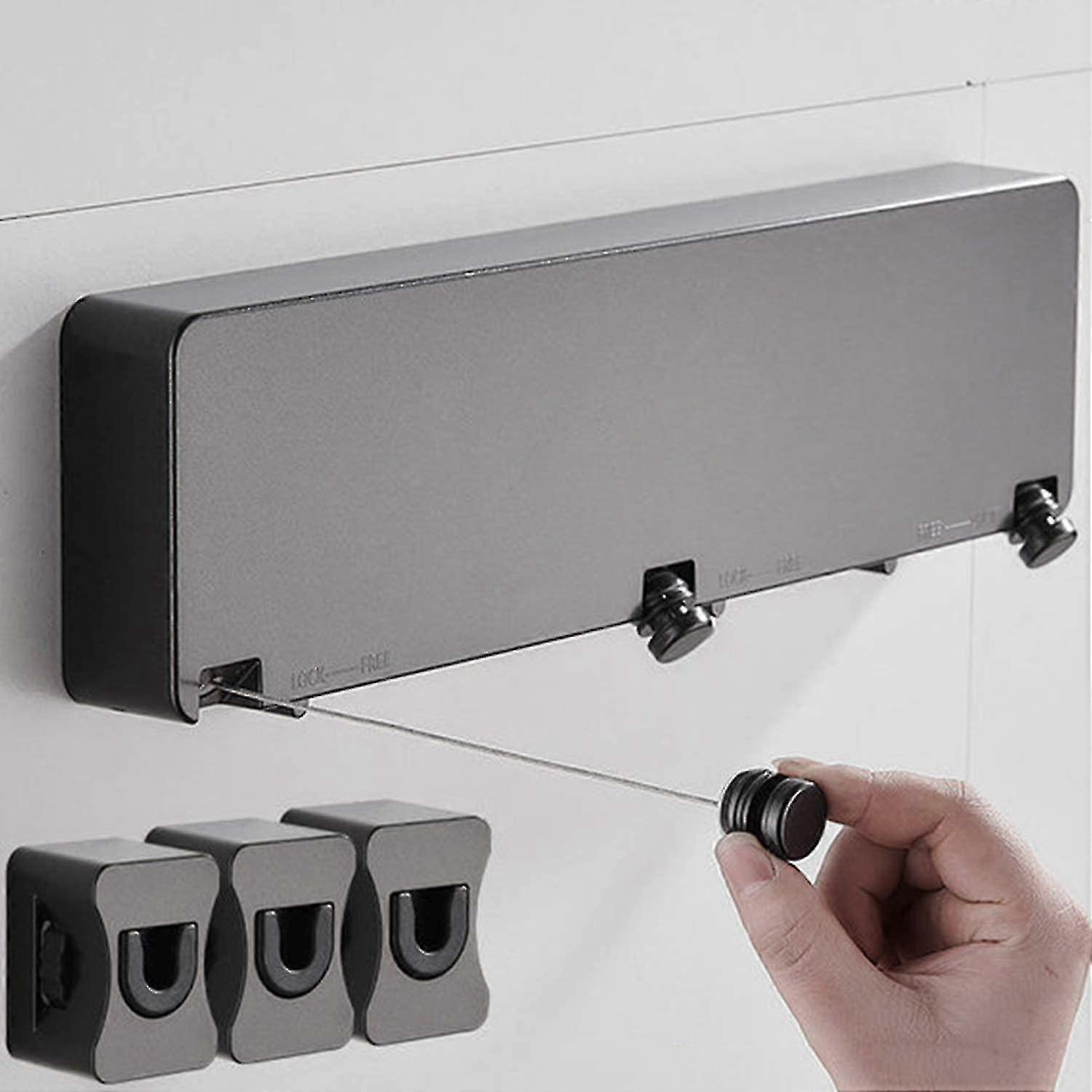 室内伸缩晾衣绳，6米自动伸缩洗涤线，新鲜Cl金属丝