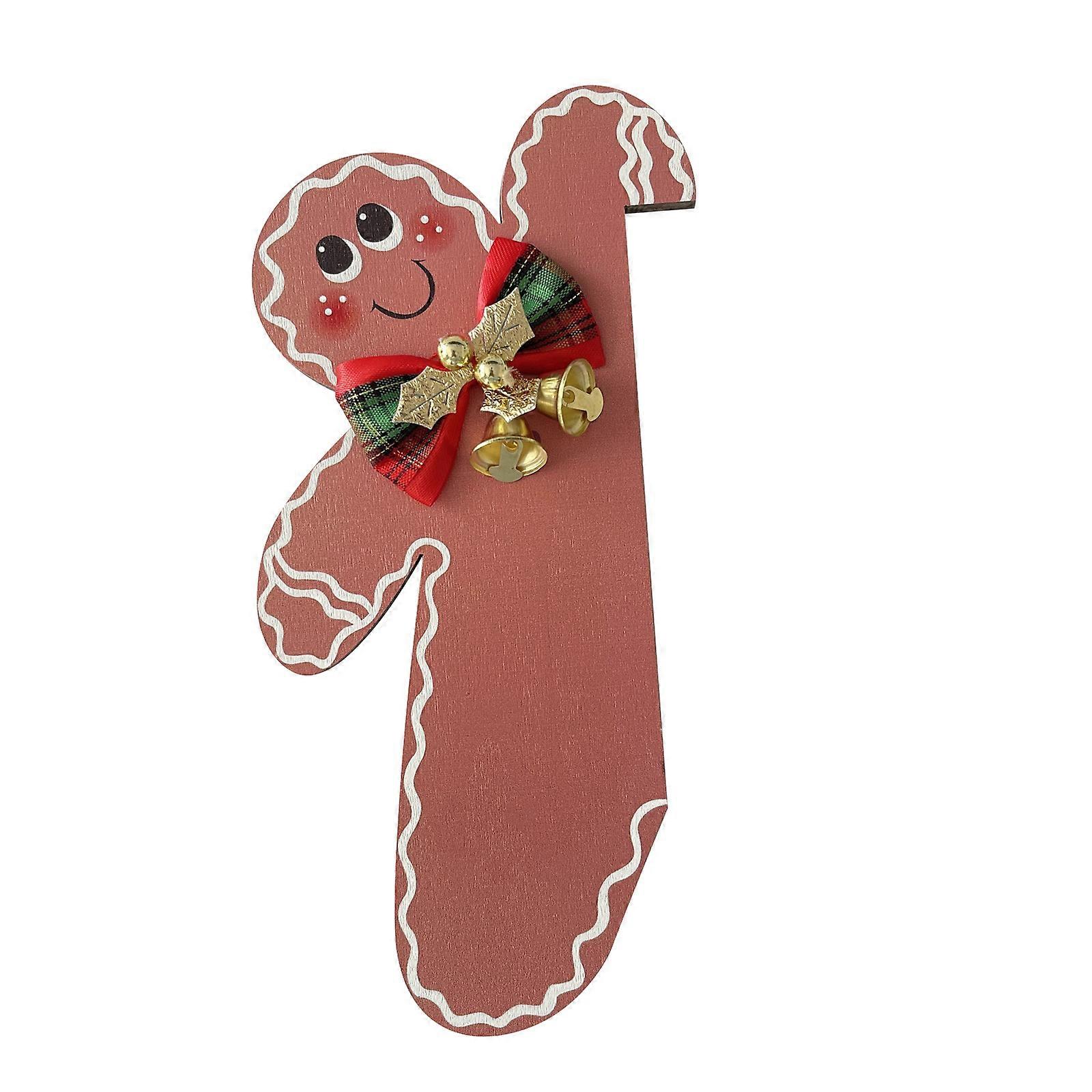 Gingerbread Man Træ Dørramme Boligindretning