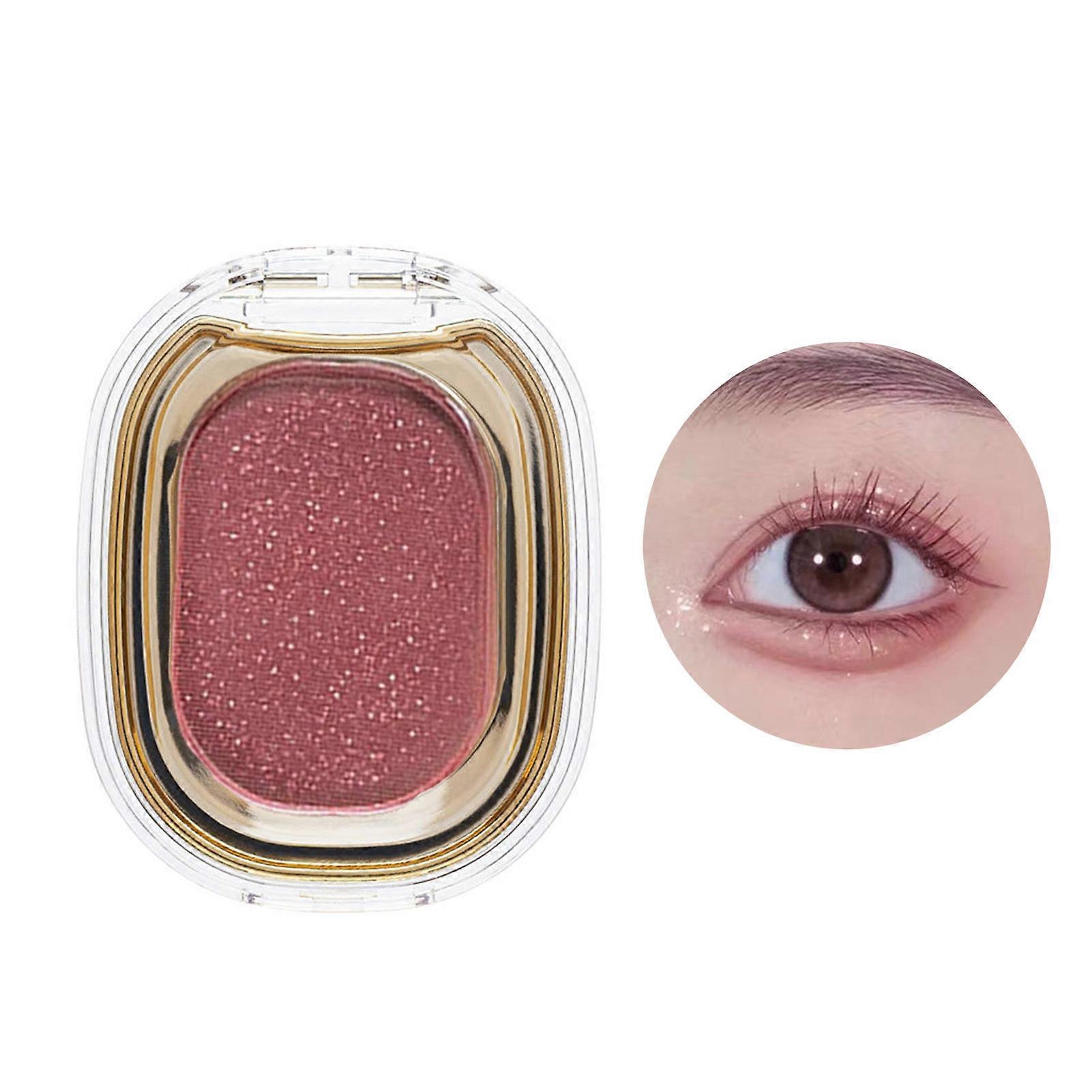 Monochromatic Eyeshadow Waterproof Vibrant Color Multi-use Blendable Cosmetic Eyeshadow for Beauty QinHai