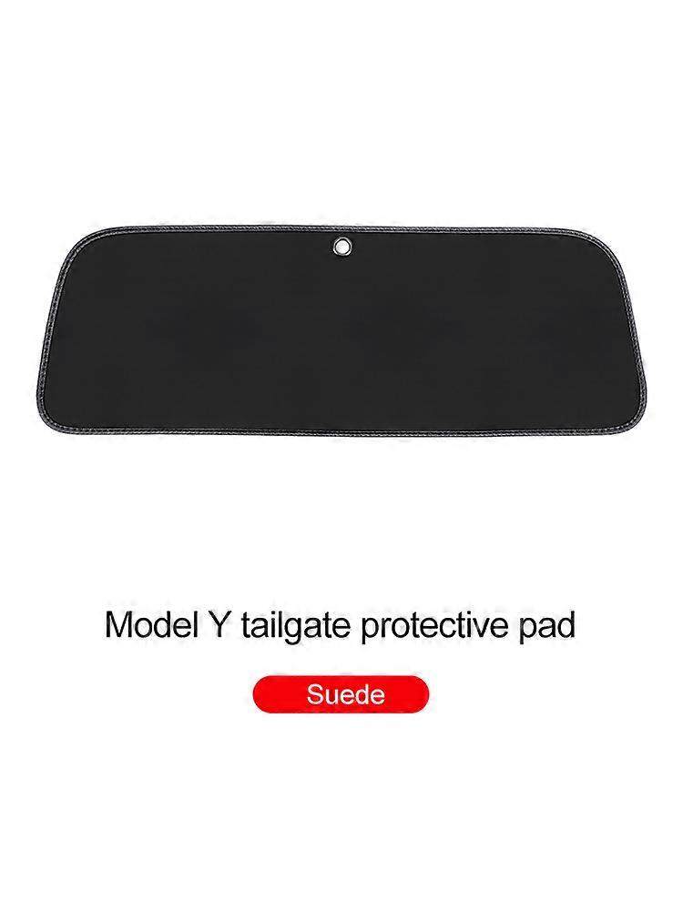 Til Tesla Model Y Trunk Læder Beskyttende Anti-snavset pude Til Tesla Car Trunk Bagklap Beskyttelse Pude ModelY Tilbehør