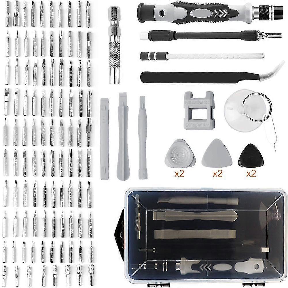 117 In 1 Screwdriver Set Precision Mechanics, 117 Piece Screwdriver Set For Electronics, Watchmakers, Precision Mechanics, Modelers, Iphone, Laptop NE