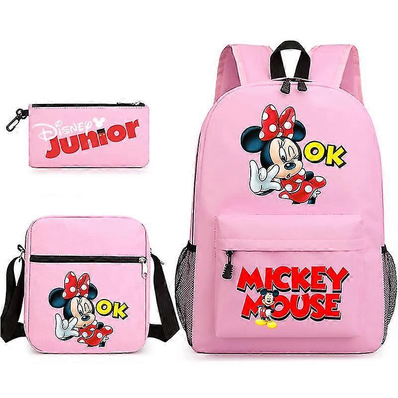 미키 마우스 배낭 패션 여행 가방 어린이 schoolbag 소녀 소년 학습 용품 학교 선물 모칠라