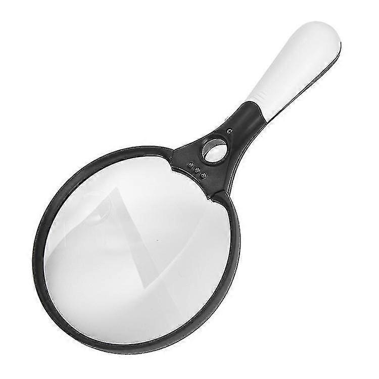Lighted Magnifying Glass, Magnifying Glass 5.4 Inch Extra Large Magnifying Glass, 3 Bright LED Lights
