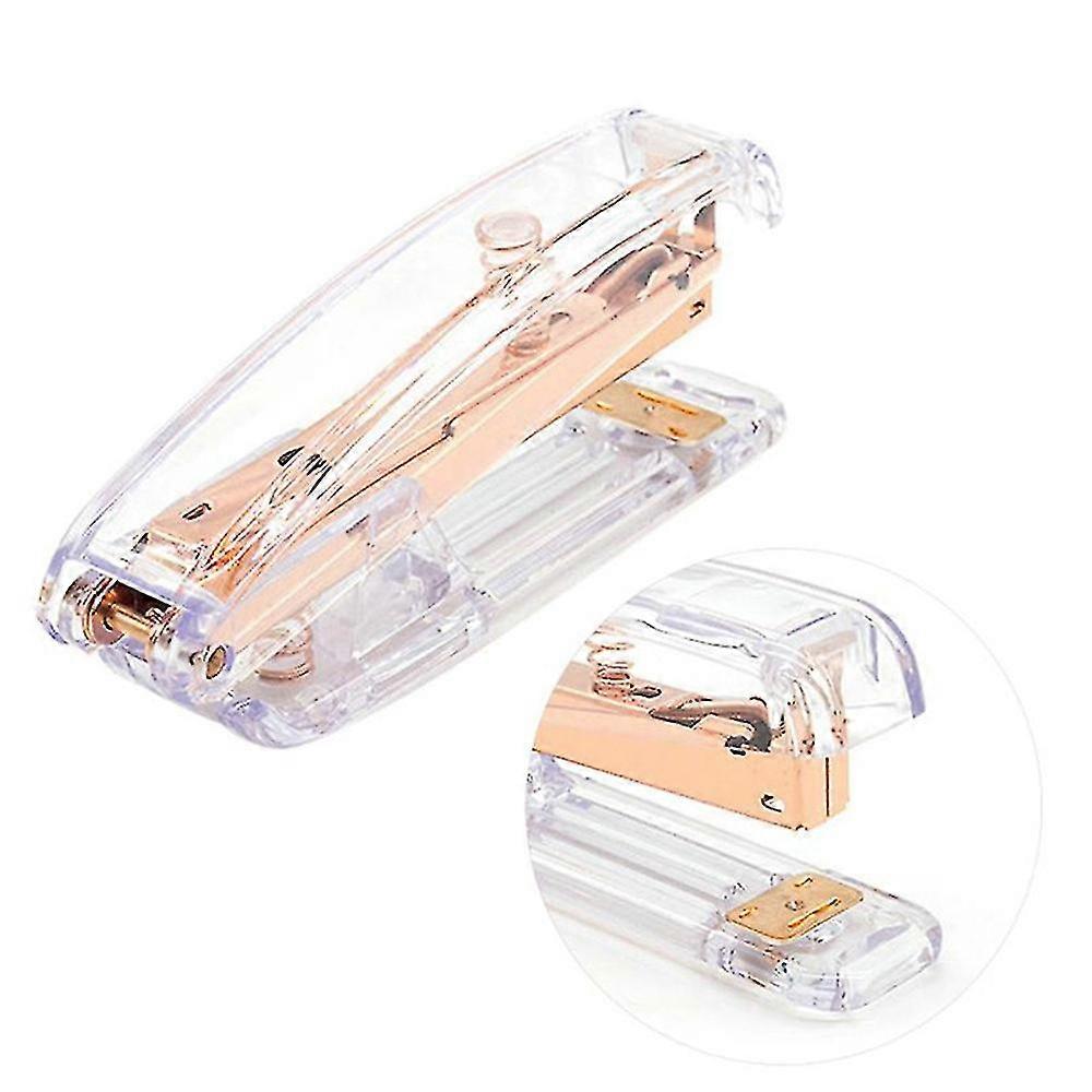 Transparent Desktop Stapler Student Stapler School Supplies