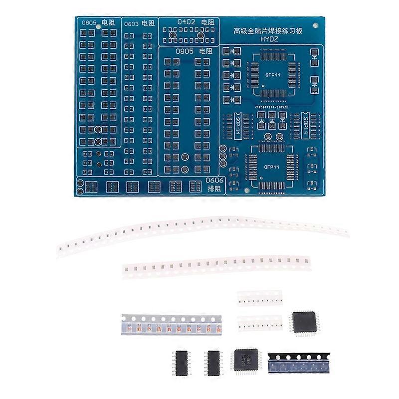 SMT Composants SMD Souder Pratique Plaque DIY Kit Diode Résistance Pour Débutants
