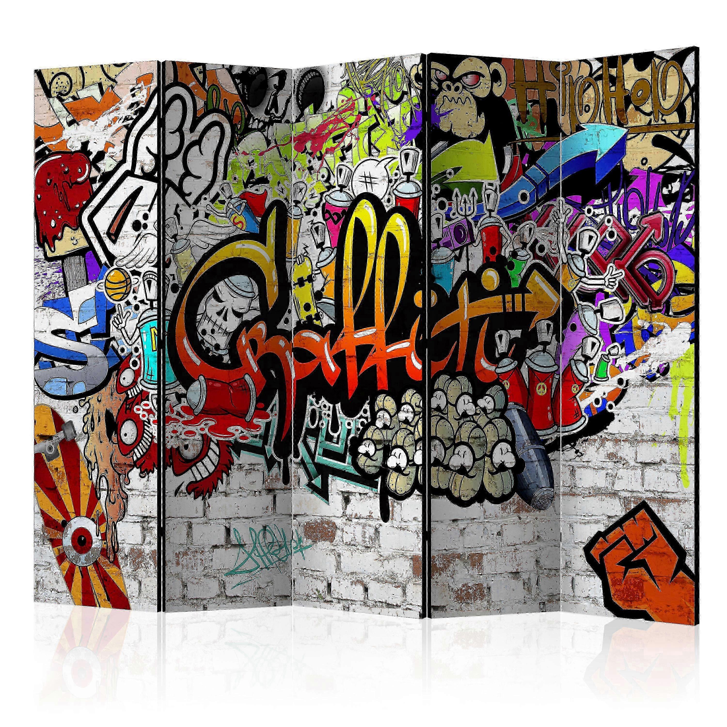 Séparateur de pièce - Style coloré