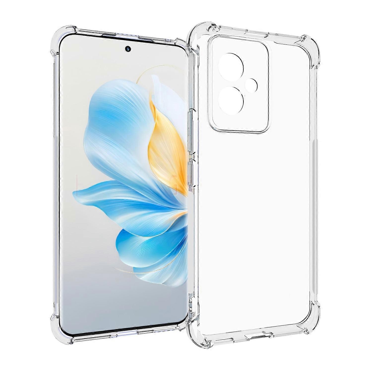 For Honor 100 Shock TPU Protective Mobile Phone Case Thin Transparent