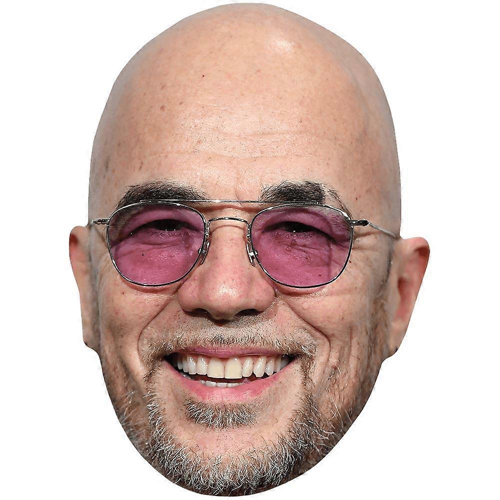 Pascal Obispo (Smile) Celebrity Mask, Flat Card Face