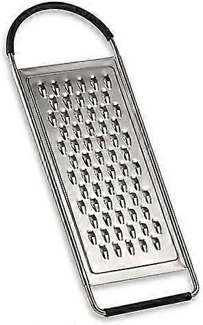 Stainless Steel Flat Grater, Coarse Design for Vegetable Cheese Shredding, Kitchen Cooking Tool, 12-Inch Size