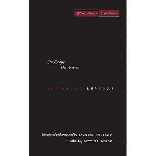 On Escape (Cultural Memory in the Present)