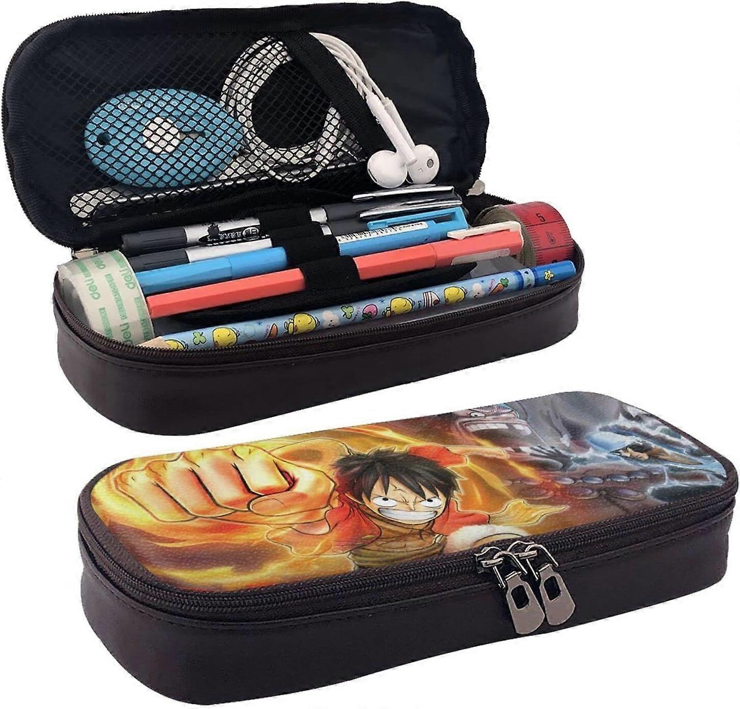 A145 لوفي القلم حالة حامل القلم Fudebako القلم عمودي جيب الحقيبة قلم رصاص الحقيبة الطالب القرطاسية تخزين قلم رصاص HCM145