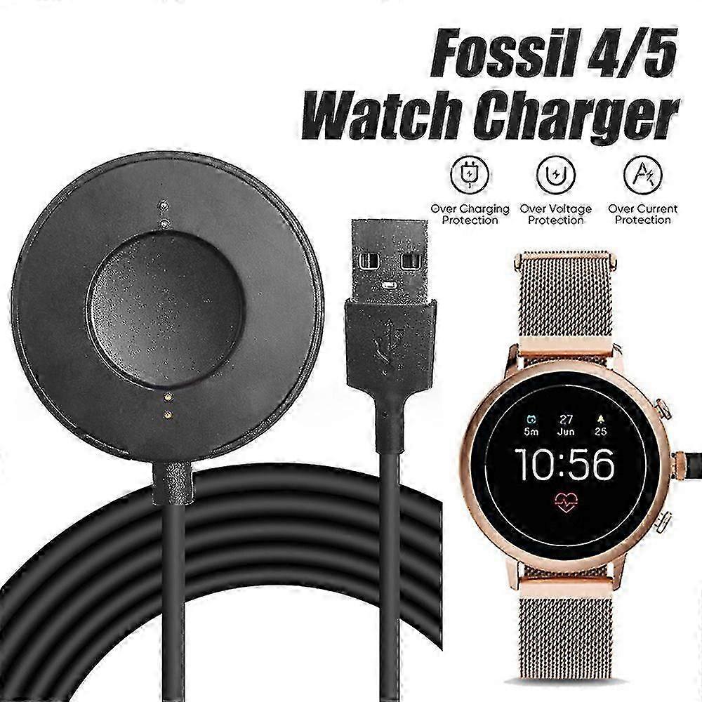 Charger Compatible With Fossil Gen 5 /  Gen4/ Fossil Skagen Falster 2 Sports Smartwatch Rapid Charger Magnetic