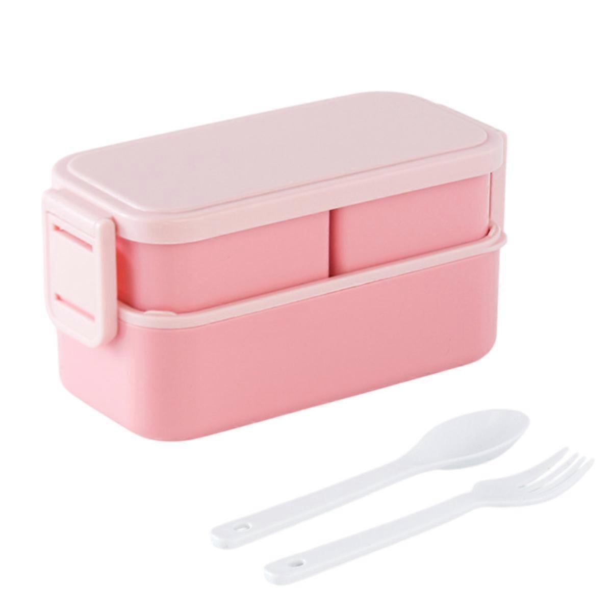Lunch Box, 3-Compartment, Leak-Proof