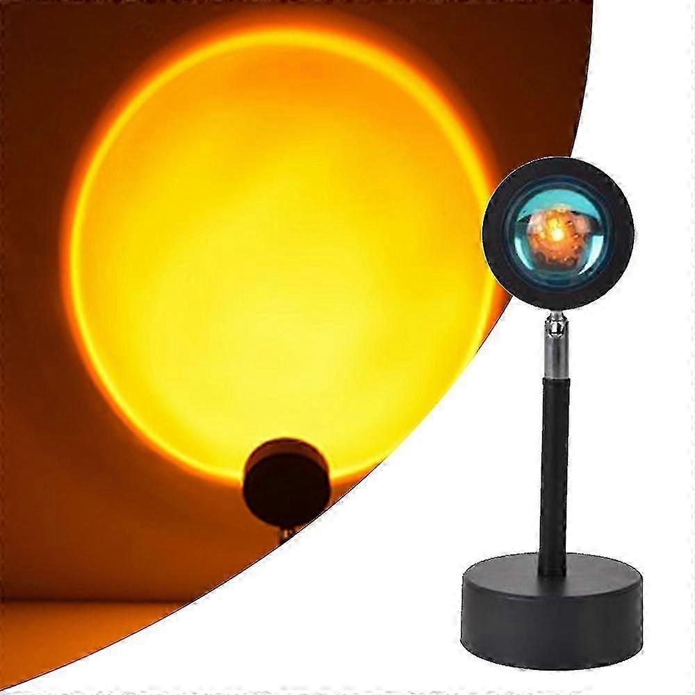 Sunset Lamp, 180 Rotation Usb Sunset Projector