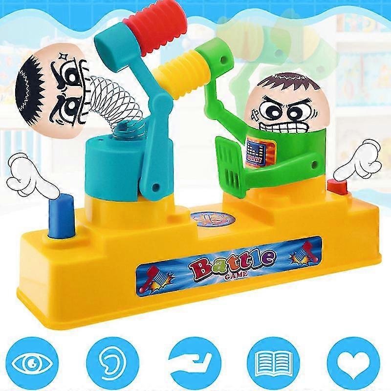 2 Players Hammering Contest Battle Desktop Game Family Children Kids Toy